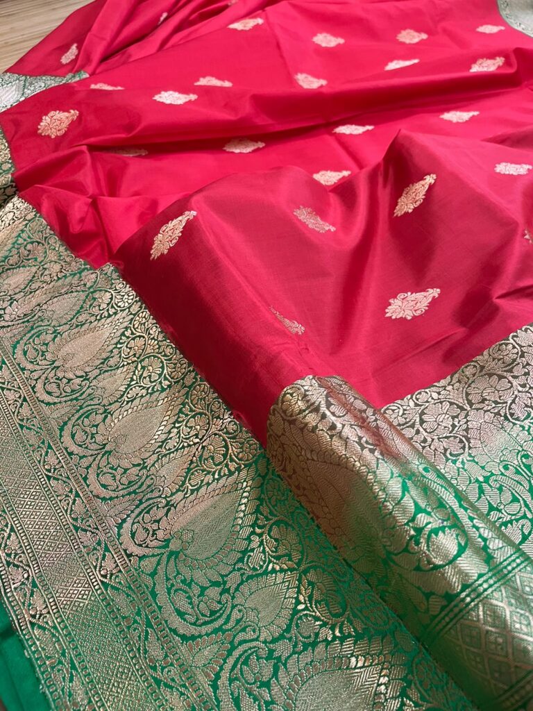 swades creation sarees banarsi silk