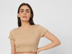Trendy crop tops for women Only crop top